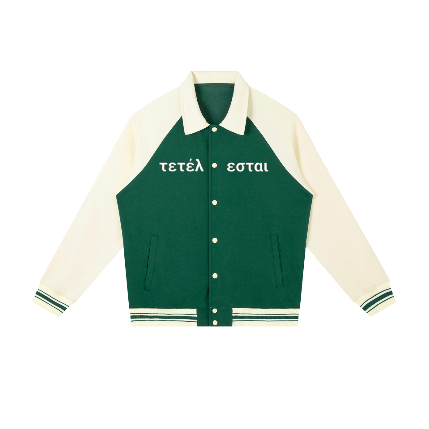 Crucifix Baseball Jacket