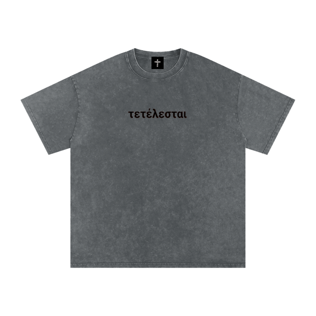 Cross Black Lettered T-Shirt
