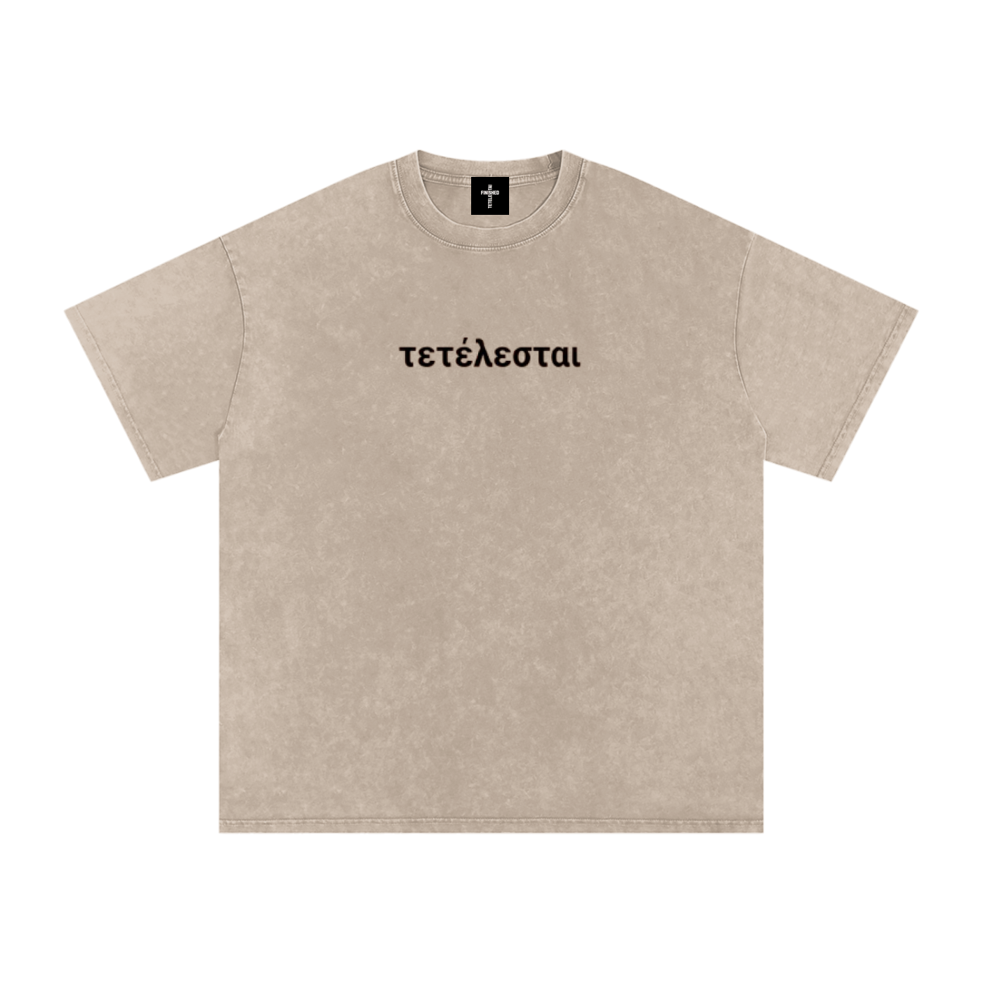 Cross Black Lettered T-Shirt