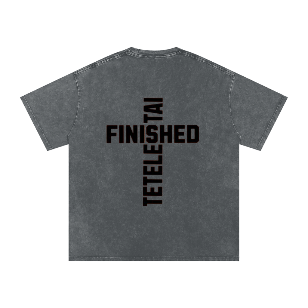Cross Black Lettered T-Shirt
