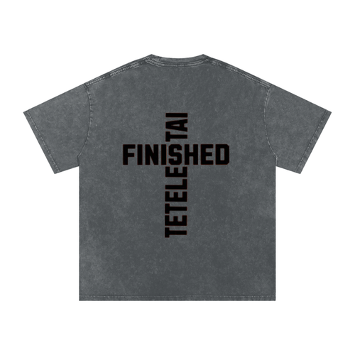 Cross Black Lettered T-Shirt