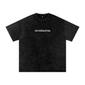 Cross White Lettered Washed T-Shirt