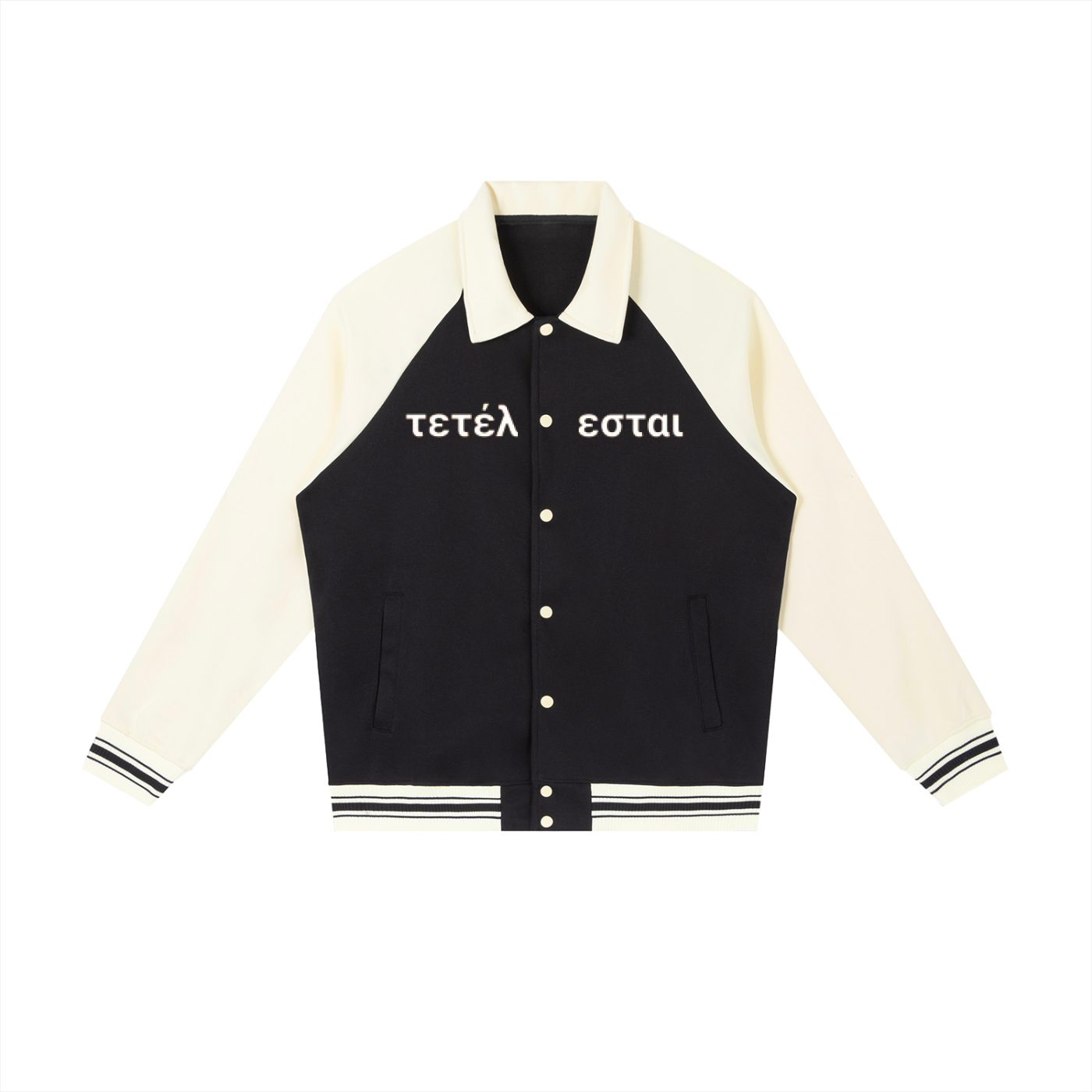 Crucifix Baseball Jacket