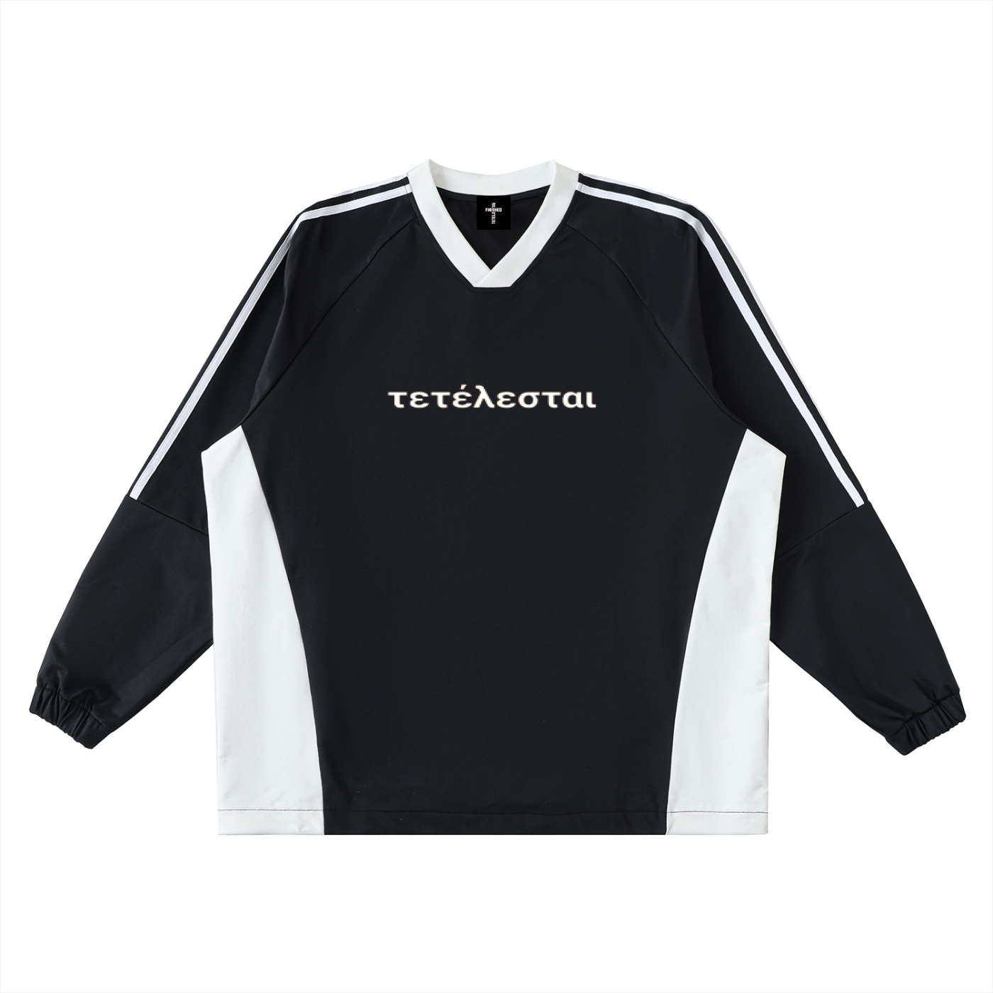 Black Tetelestai Long-Sleeve T-Shirt