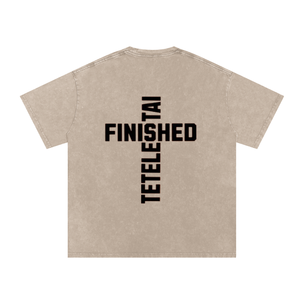 Cross Black Lettered T-Shirt