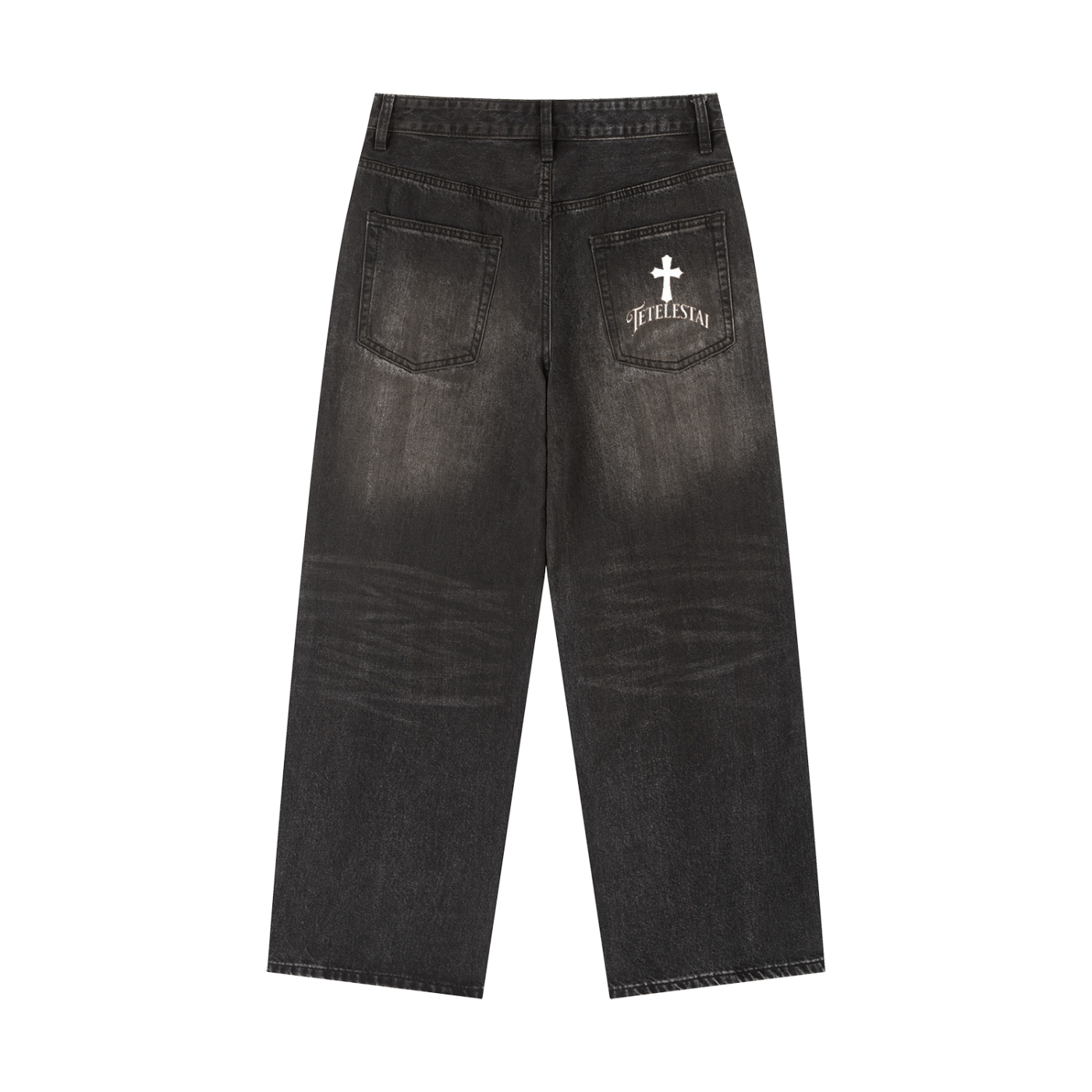 Vintage Wash Heavyweight Denim Jeans