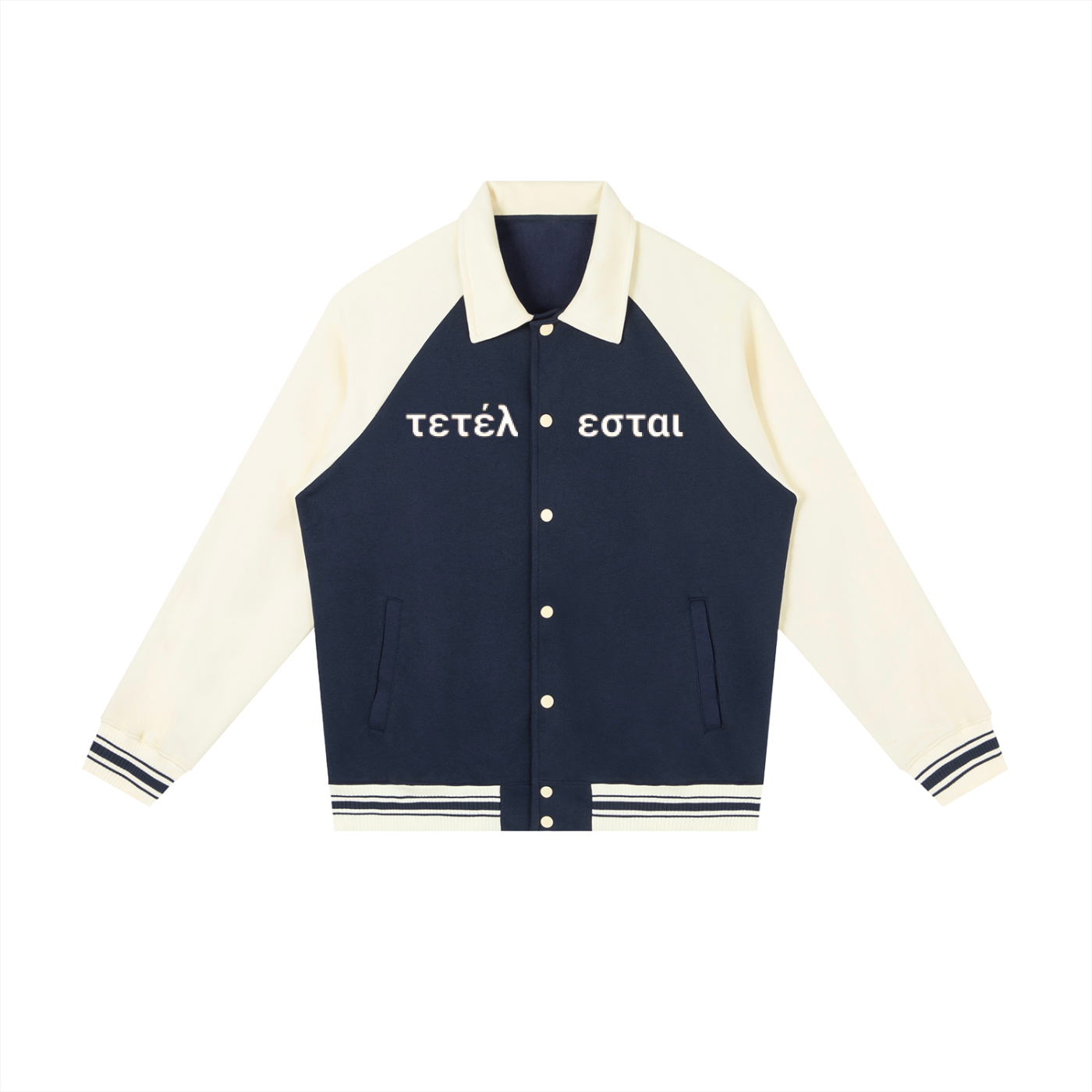 Crucifix Baseball Jacket