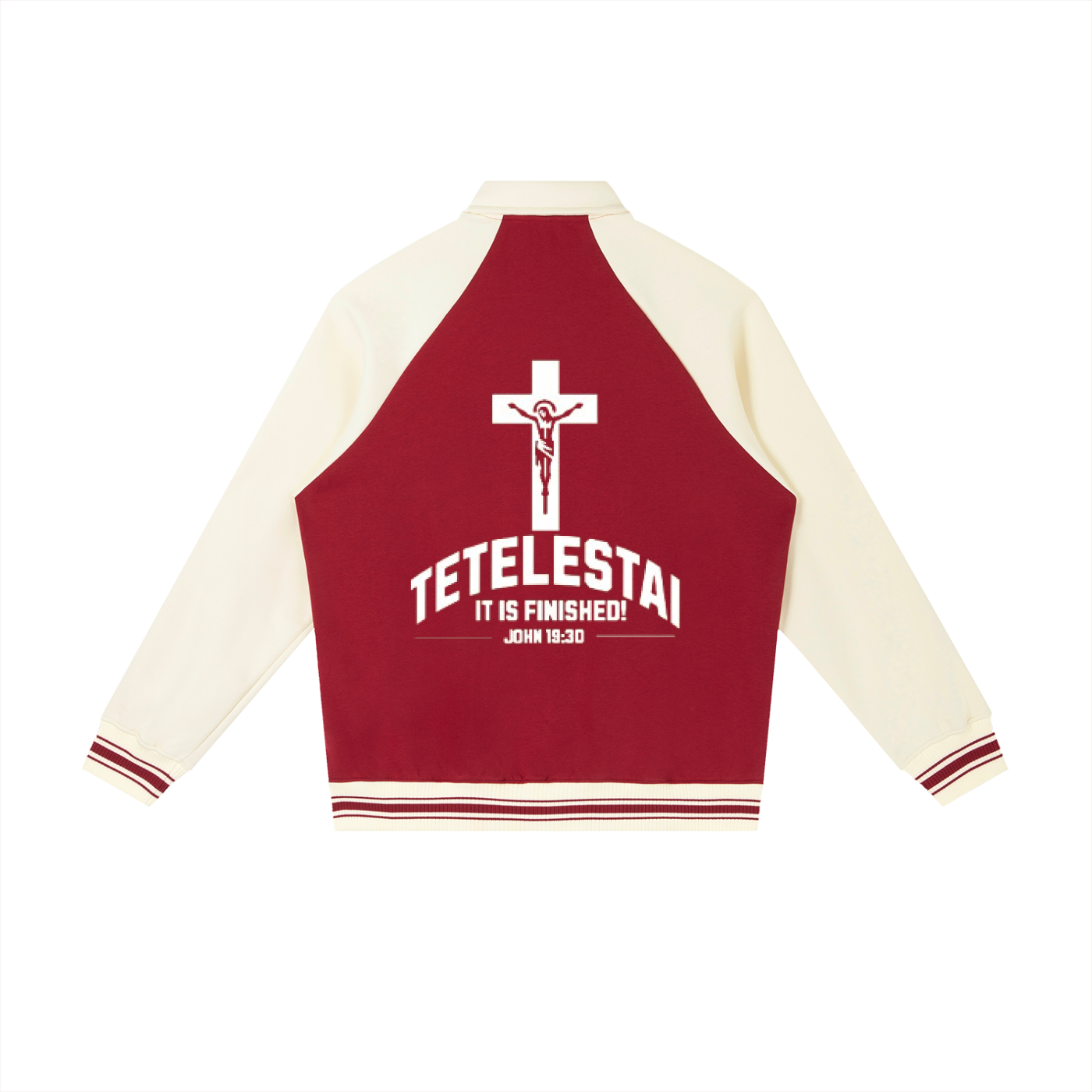 Crucifix Baseball Jacket